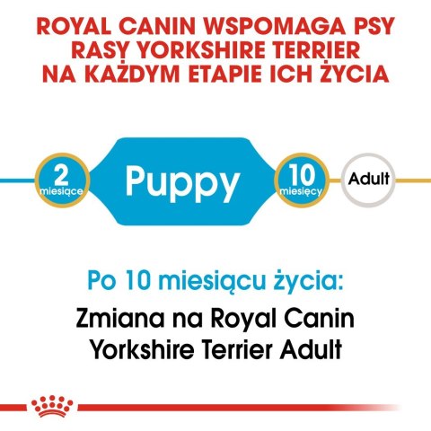 ROYAL CANIN BHN Yorkshire Puppy - sucha karma dla szczeniąt - 1,5 kg ROYAL CANIN BHN Yorkshire Puppy - sucha karma dla szczeniąt - 1,5 kg