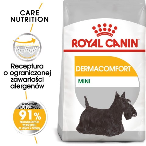 ROYAL CANIN Mini Dermacomfort - karma dla psów dorosłych ras małych - 3kg ROYAL CANIN Mini Dermacomfort - karma dla psów dorosłych ras małych - 3kg
