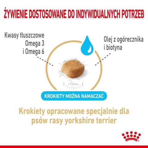 ROYAL CANIN BHN Yorkshire Ageing 8+ - sucha karma dla psa starszego - 3 kg ROYAL CANIN BHN Yorkshire Ageing 8+ - sucha karma dla psa starszego - 3 kg