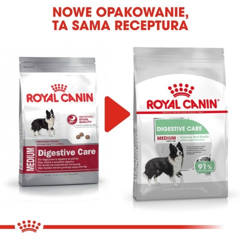 ROYAL CANIN CCN MEDIUM DIGESTIVE CARE - sucha karma dla psa dorosłego - 3kg ROYAL CANIN CCN MEDIUM DIGESTIVE CARE - sucha karma dla psa dorosłego - 3kg