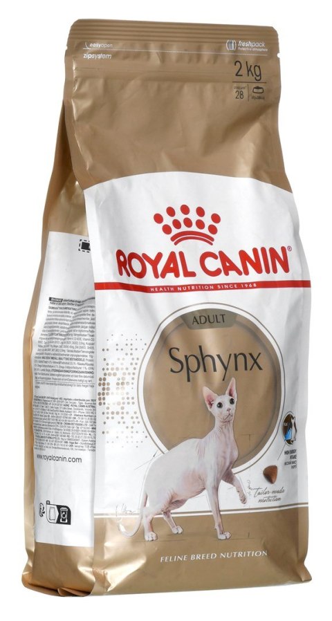 ROYAL CANIN FBN Sphynx Adult - sucha karma dla dorosłego kota - 2kg ROYAL CANIN FBN Sphynx Adult - sucha karma dla dorosłego kota - 2kg
