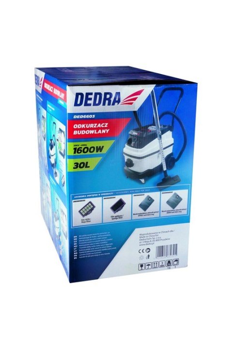 ODKURZACZ WARSZTATOWY 1600W Z FILTREM WODNYM 30L ODKURZACZ WARSZTATOWY 1600W Z FILTREM WODNYM 30L